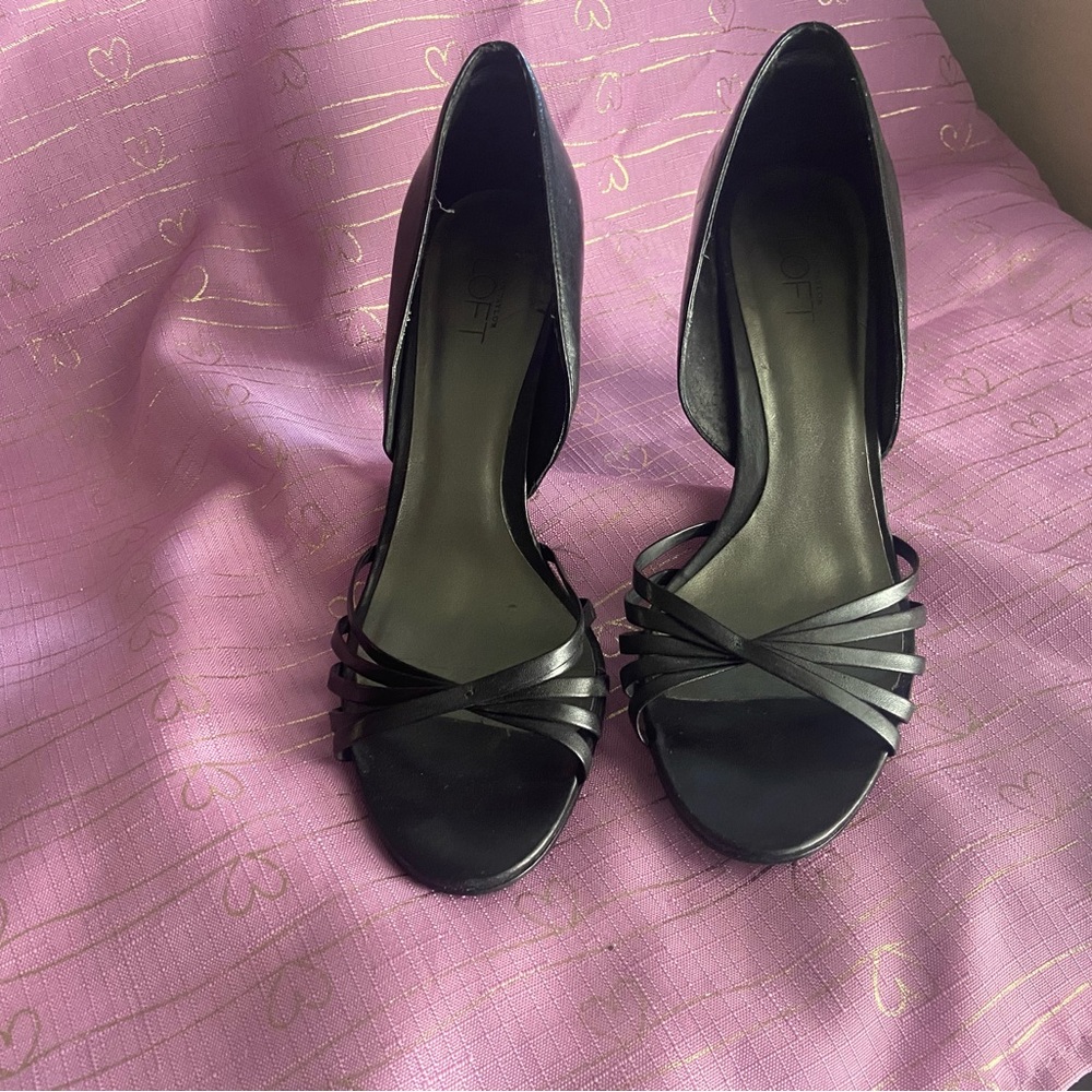 Black 1-2inch heels